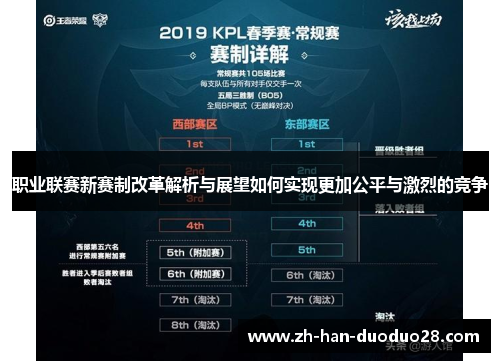 职业联赛新赛制改革解析与展望如何实现更加公平与激烈的竞争