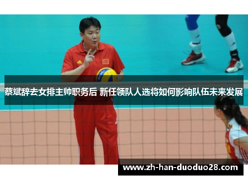 蔡斌辞去女排主帅职务后 新任领队人选将如何影响队伍未来发展